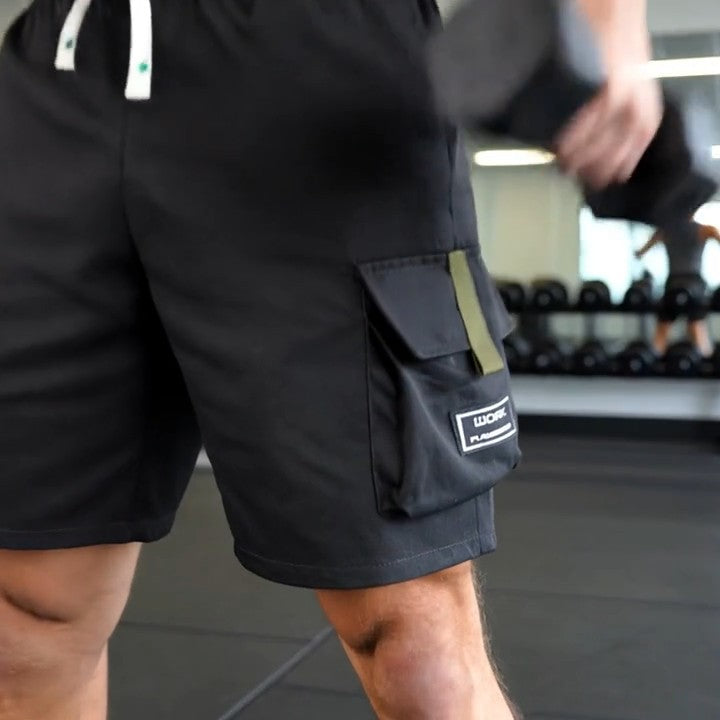 Men's Tactical Multi-Pocket Cargo Shorts 5-Pack