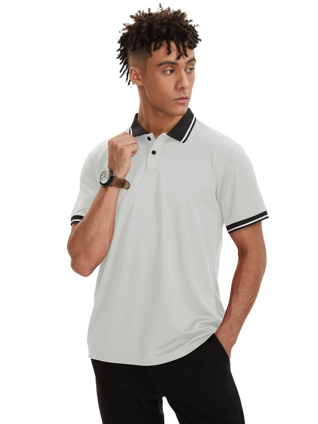 Men's 6-Pack Short Sleeve Polo Shirts - Golf, Sports & Casual