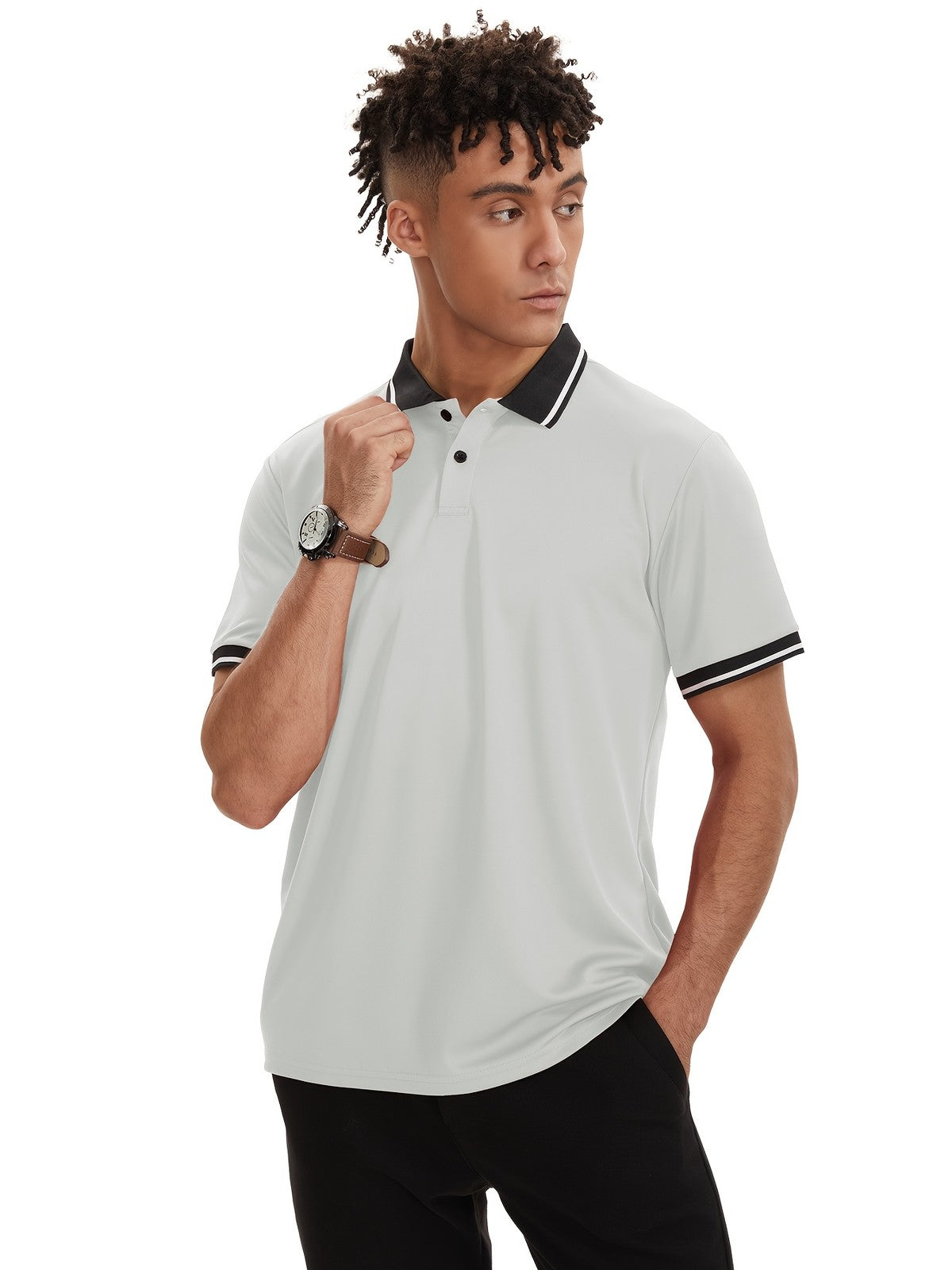 Men's 6-Pack Short Sleeve Polo Shirts - Golf, Sports & Casual