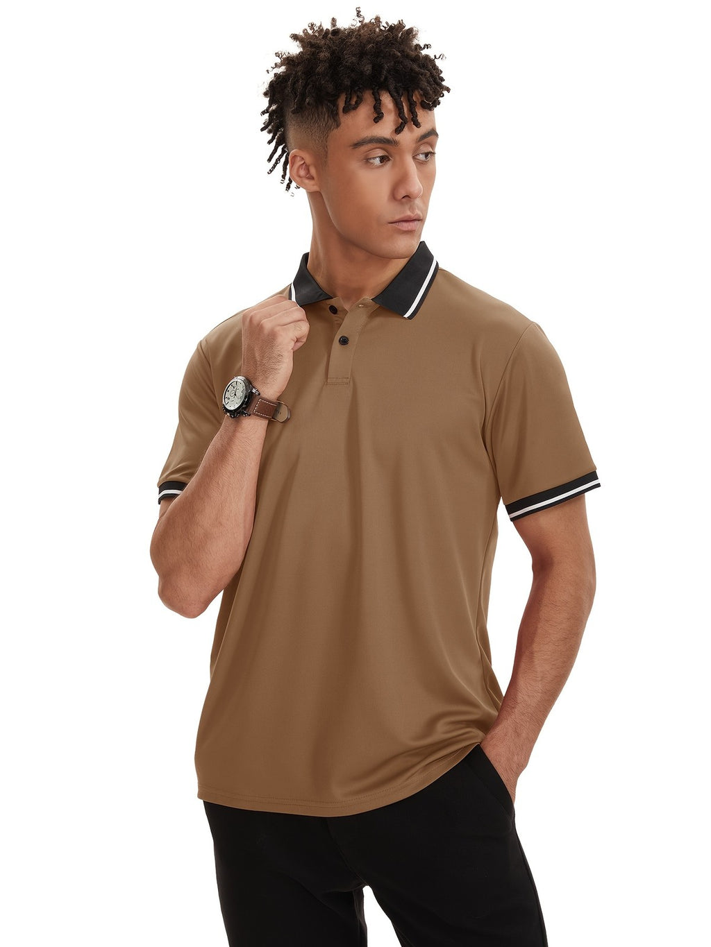 Men's 6-Pack Short Sleeve Polo Shirts - Golf, Sports & Casual