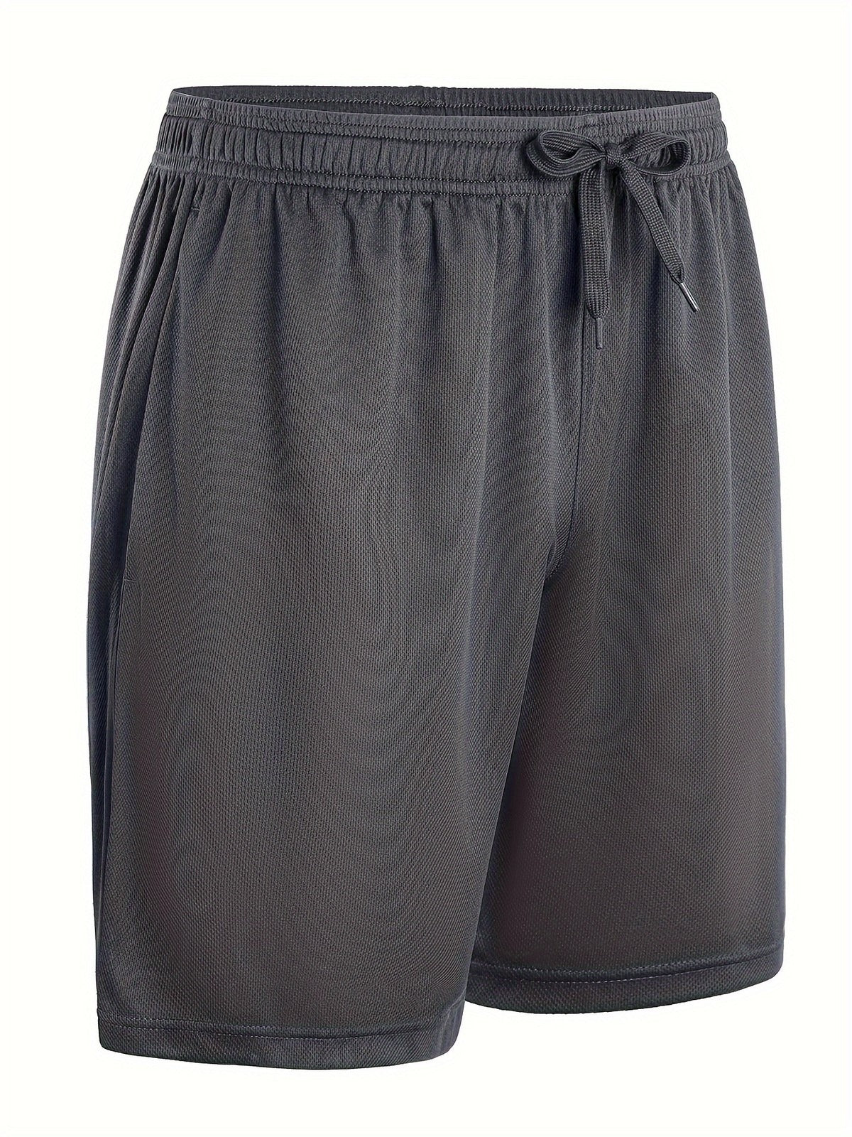 Men's 5-Pack Lightweight Athletic Shorts with Drawstring and Pockets