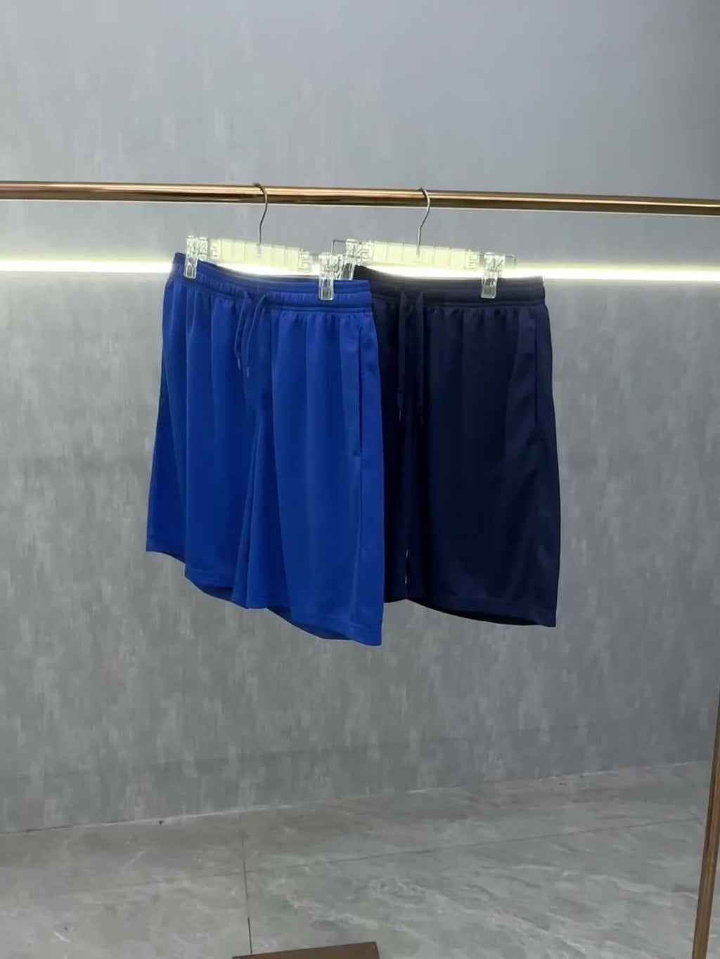 Men's 5-Pack Lightweight Athletic Shorts with Drawstring and Pockets
