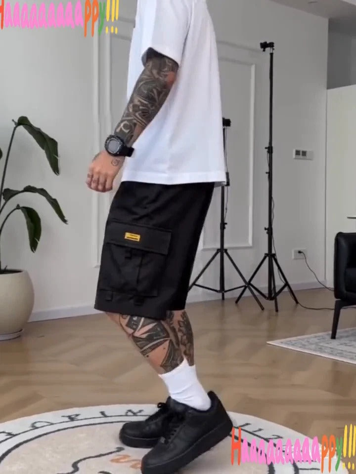 Multi-Pocket Cargo Shorts 3-Pack for Men