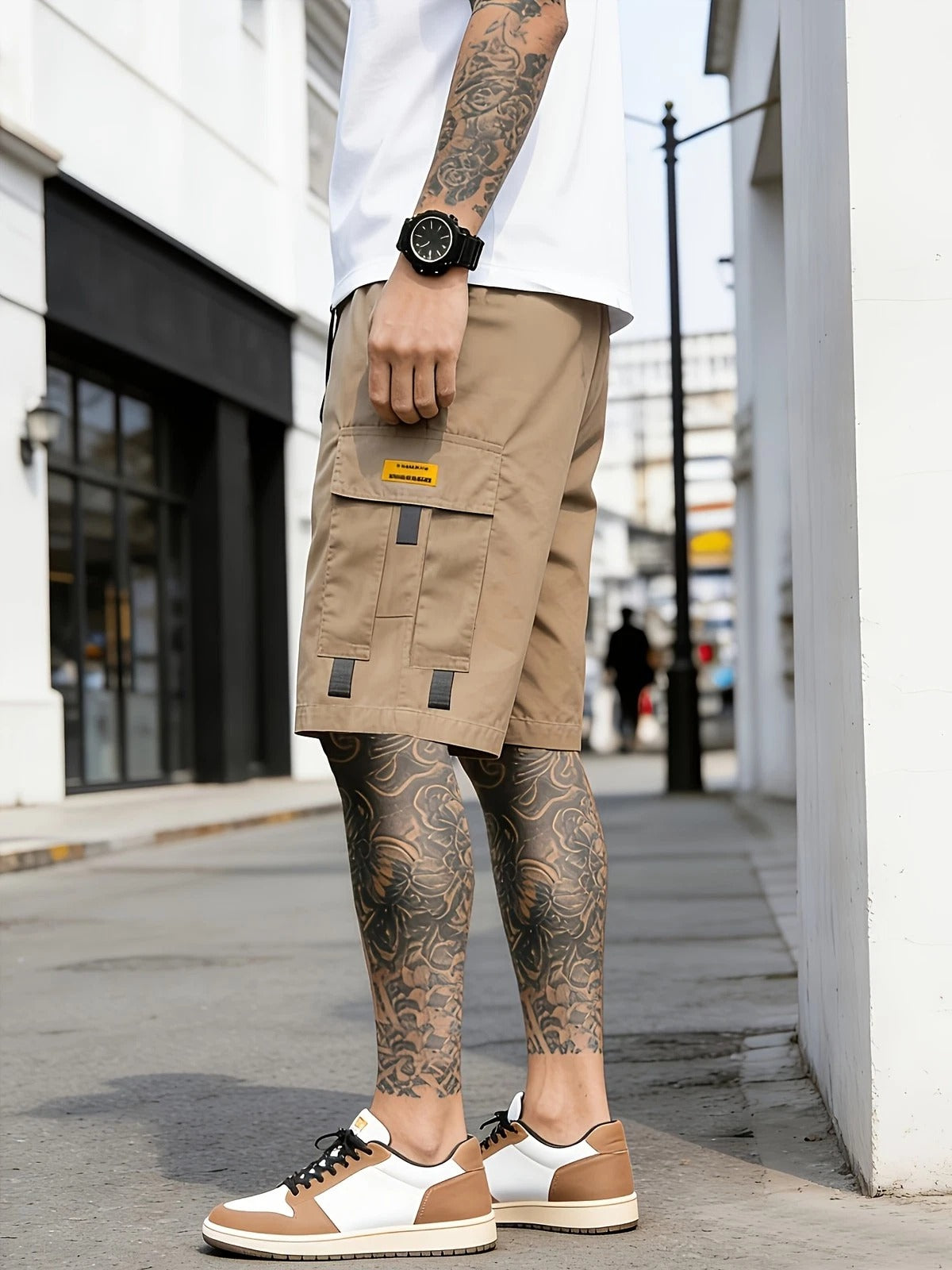 Multi-Pocket Cargo Shorts 3-Pack for Men