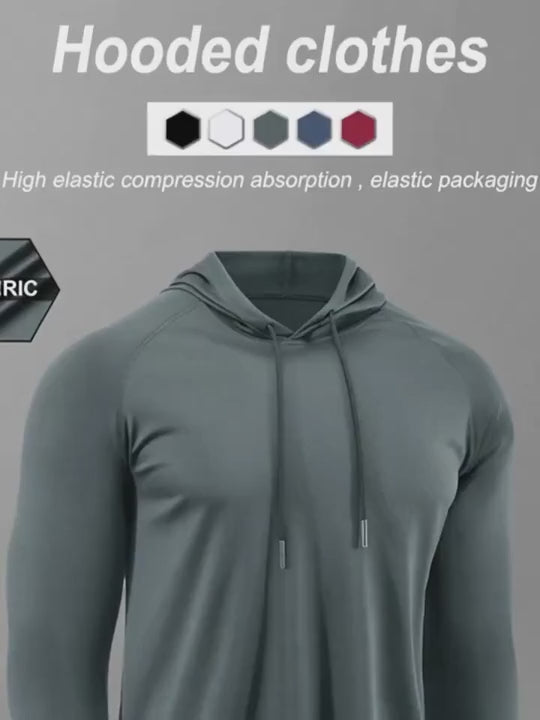 Men's 5-Pack Hooded Sweatshirts, Long Sleeve Casual Hoodies in Assorted Colors
